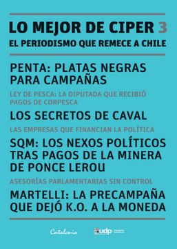 portada Lo Mejor de Ciper 3. El Periodismo que Remece a Chile (in Spanish)