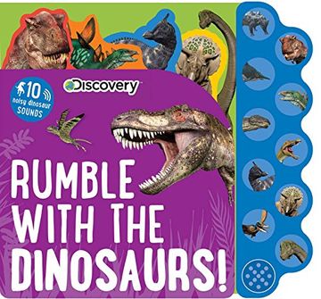 portada Discovery: Rumble With the Dinosaurs! (10-Button Sound Books) (en Inglés)