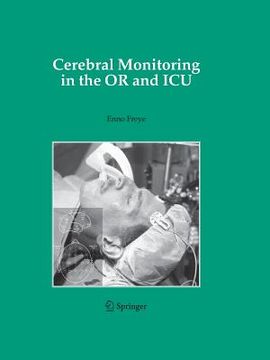portada Cerebral Monitoring in the or and ICU (en Inglés)