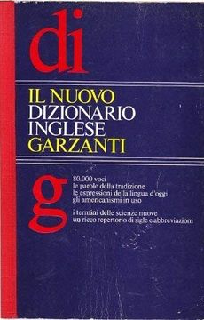 portada Il Nuovo Dizionario Inglese Garzanti