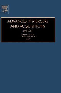 portada advances in mergers and acquisitions (in English)