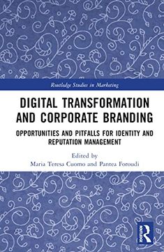 portada Digital Transformation and Corporate Branding (Routledge Studies in Marketing) (en Inglés)
