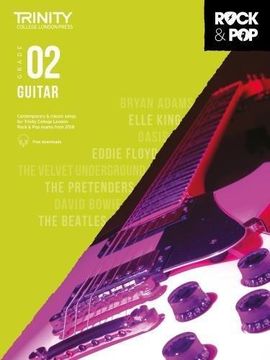 portada Trinity Rock & Pop 2018 Guitar Grade 2 (en Inglés)