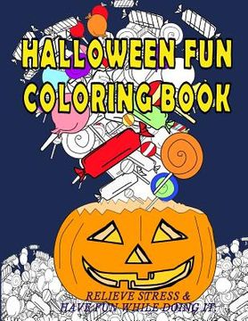 portada Halloween Fun Coloring Book (en Inglés)