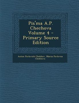 portada Pis'ma A.P. Chechova Volume 4 (en Ruso)