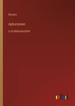 portada Aphorismen: in Großdruckschrift (en Alemán)