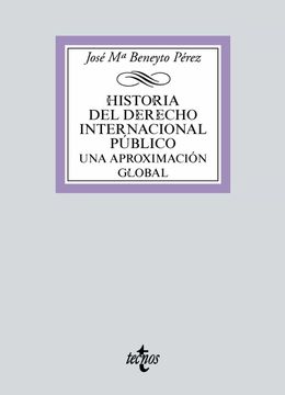 portada Historia del Derecho Internacional Público: Una Aproximación Global (in Spanish)