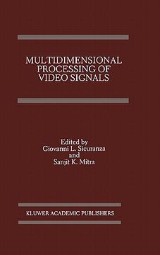 portada multidimensional processing of video signals (en Inglés)