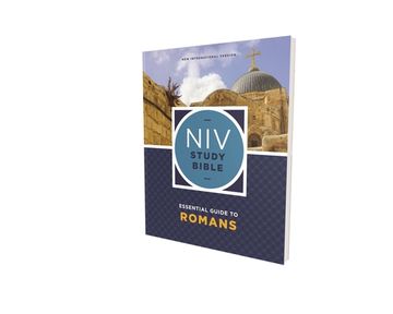 portada NIV Study Bible Essential Guide to Romans, Paperback, Red Letter, Comfort Print (en Inglés)