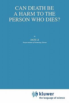 portada can death be a harm to the person who dies? (en Inglés)