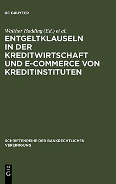 portada Entgeltklauseln in der Kreditwirtschaft und E-Commerce von Kreditinstituten (en Alemán)