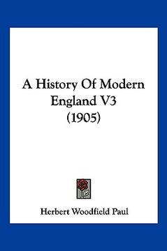 portada a history of modern england v3 (1905) (en Inglés)
