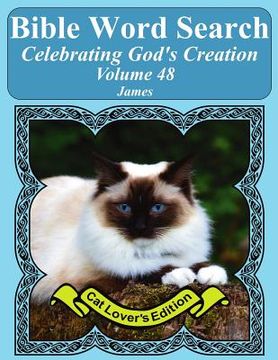 portada Bible Word Search Celebrating God's Creation Volume 48: James Extra Large Print (en Inglés)