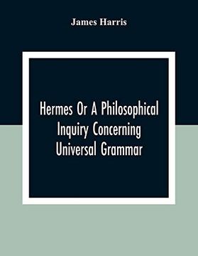 portada Hermes or a Philosophical Inquiry Concerning Universal Grammar 