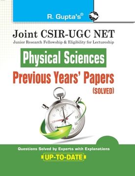 portada Joint CSIR-UGC NET: Physical Sciences - Previous Years' Papers (Solved) (in English)