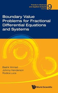 portada Boundary Value Problems for Fractional Differential Equations and Systems (en Inglés)