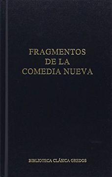 portada FRAGMENTOS DE LA COMEDIA NUEVA