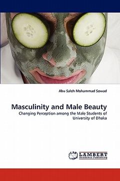 portada masculinity and male beauty (in English)