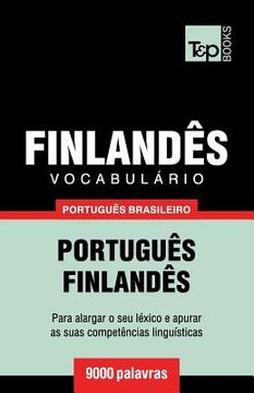 portada Vocabulário Português Brasileiro-Finlandês - 9000 palavras