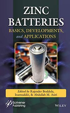 portada Zinc Batteries: Basics, Developments, and Applications (en Inglés)