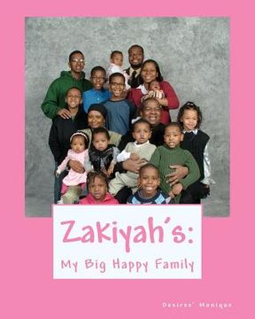 portada zakiyah's: my big happy family (en Inglés)