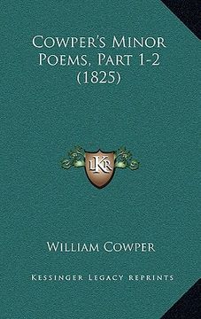 portada cowper's minor poems, part 1-2 (1825) (en Inglés)
