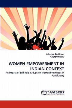 portada women empowerment in indian context (en Inglés)