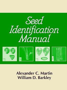 portada seed identification manual (en Inglés)