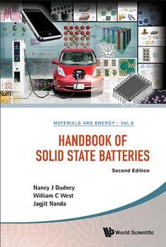 portada Handbook of Solid State Batteries: 2nd Edition (Materials and Energy) (en Inglés)