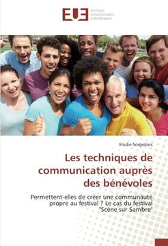 portada Les techniques de communication auprès des bénévoles (OMN.UNIV.EUROP.)