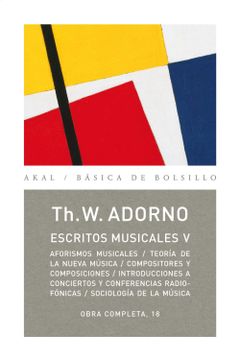 portada Escritos Musicales v (in Spanish)