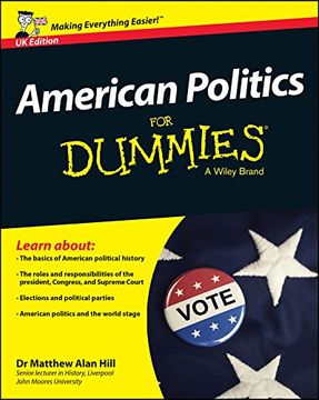 portada American Politics for Dummies - uk (en Inglés)