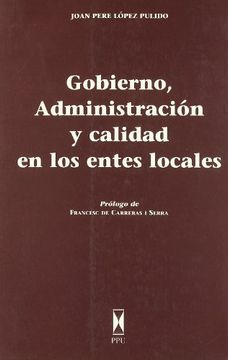 portada Gobierno, administración y calidad en los entes locales : un laboratorio, Esplugues de Llobregat