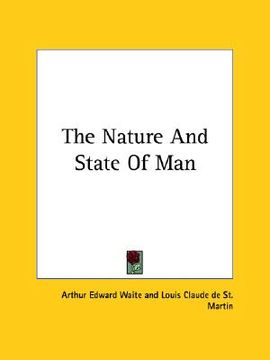 portada the nature and state of man (en Inglés)