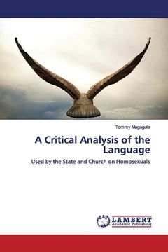 portada A Critical Analysis of the Language (en Inglés)