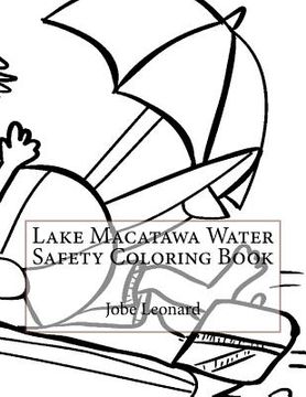 portada Lake Macatawa Water Safety Coloring Book (en Inglés)
