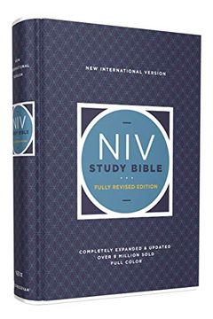 portada Niv Study Bible, Fully Revised Edition, Hardcover, red Letter, Comfort Print (in English)
