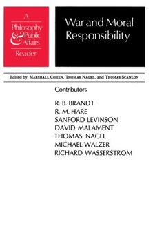 portada War and Moral Responsibility: A Philosophy and Public Affairs Reader (Philosophy & Public Affairs Reader) (en Inglés)