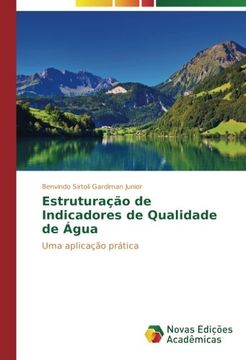 portada Estruturação de Indicadores de Qualidade de Água: Uma aplicação prática (Portuguese Edition)