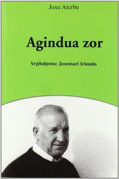 portada Agindua zor (Auspoa Liburutegia) (in Basque)