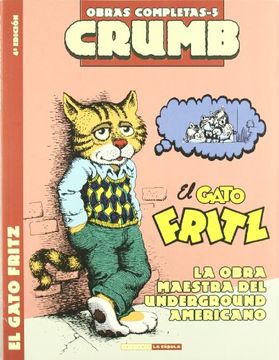 portada Crumb 05: Gato Fritz