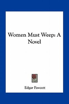 portada women must weep (in English)