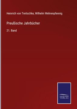 portada Preußische Jahrbücher: 21. Band (in German)