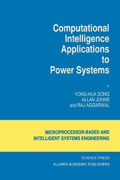 portada computational intelligence applications to power systems (in English)