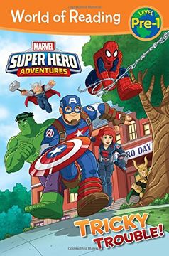 portada World of Reading Super Hero Adventures: Tricky Trouble! Level Pre-1 (en Inglés)