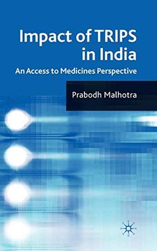 portada Impact of Trips in India: An Access to Medicines Perspective (in English)