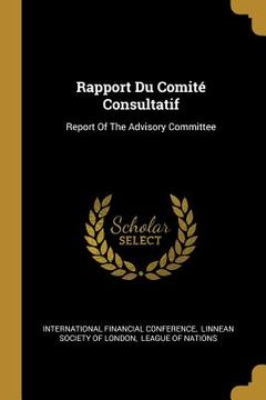 portada Rapport Du Comité Consultatif: Report Of The Advisory Committee