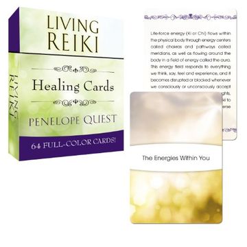 portada Living Reiki Healing Cards (Tarcher Inspiration Cards) 