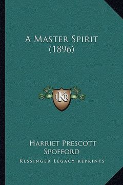 portada a master spirit (1896) (en Inglés)