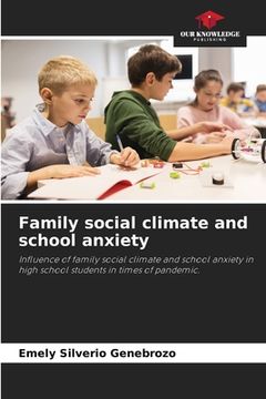 portada Family social climate and school anxiety (en Inglés)
